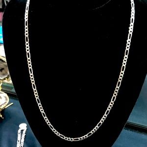 Fígaro 20” link chain (4mm) silver